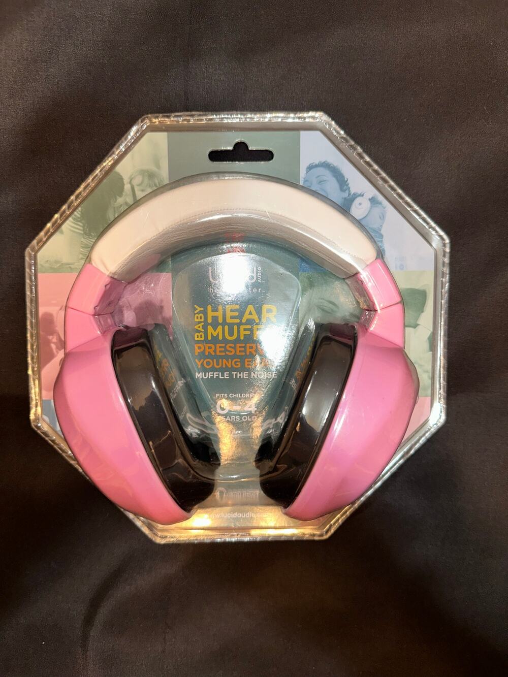 Lucid Audio Baby HearMuffs Pink NIP